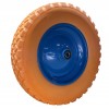 Колесо поліуретанове до тачки BLUETOOLS + вісь (4.0х8) (110-6026)