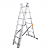 Драбина алюмінієва 3-х секційна BLUETOOLS (3х7 сходинок) (160-9024)