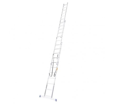 Драбина алюмінієва 3-х секційна BLUETOOLS Expert (3х11 сходинок) (160-9028)