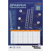 Драбина опорна односекційна BLUETOOLS Expert (7 сходинок) (160-9051)