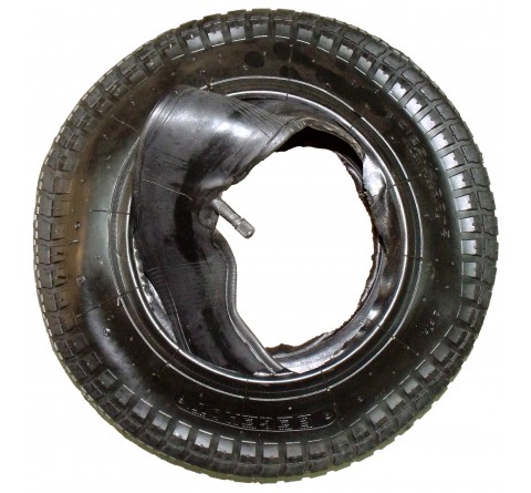 Покришка + камера для колеса BLUETOOLS (3.0х8) (160-6005)