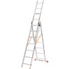 Драбина алюмінієва 3-х секційна BLUETOOLS (3х7 сходинок) (160-9307)