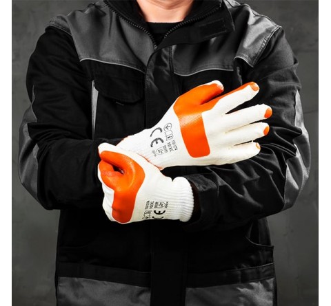Рукавиці для скла BLUETOOLS Expert (10" / XL) (220-2214-10-IND)