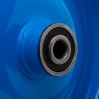 Колесо поліуретанове до тачки BLUETOOLS + вісь (4.0х8) (110-6026)