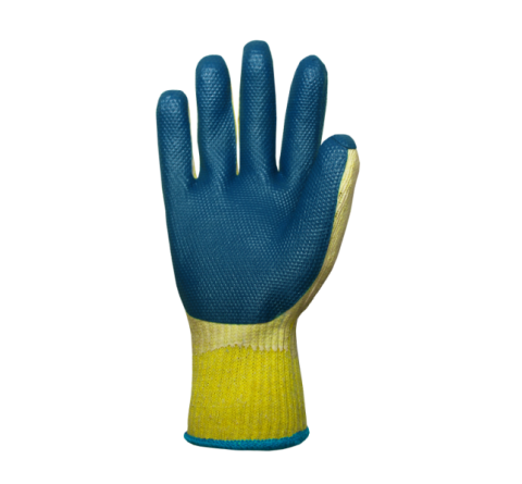 Рукавиці з латексним покриттям для скла BLUETOOLS (120 пар) (110-1204-10-BT)
