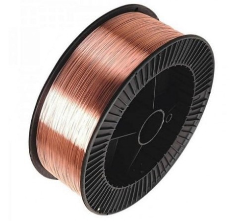 Обміднений зварювальний дріт BLUETOOLS ER70S-6 (СВ08Г2С) (1 мм, 15 кг) (220-8009)