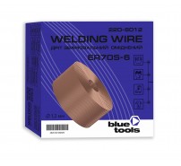 Обміднений зварювальний дріт BLUETOOLS ER70S-6 (СВ08Г2С) (1.2 мм, 5 кг) (220-8012)