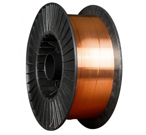 Обміднений зварювальний дріт BLUETOOLS ER70S-6 (СВ08Г2С) (1.2 мм, 15 кг) (220-8013)