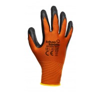 Стрейчеві рукавиці з латексним покриттям BLUETOOLS Recodrag (12 пар, XL) (220-2203-10)