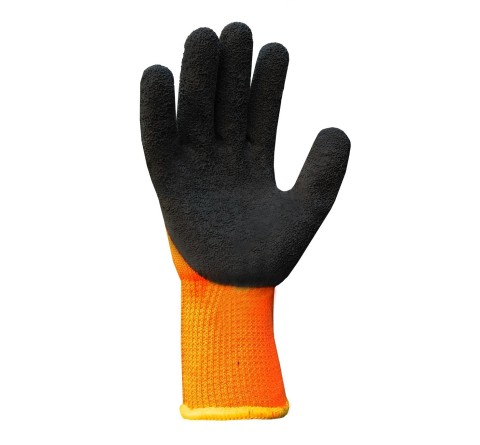 Рукавиці з латексним покриттям BLUETOOLS WinterGrip (12 пар, XL) (220-2230-10)