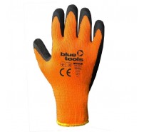 Рукавиці з латексним покриттям BLUETOOLS WinterGrip (12 пар, XL) (220-2231-10)