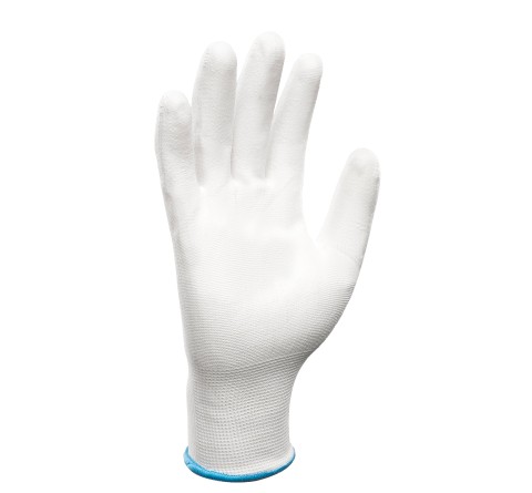 Стрейчеві рукавиці з поліуретановим покриттям BLUETOOLS Sensitive (7"/ S, 12 пар) (220-2217-07)