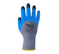 Рукавиці з латексним покриттям BLUETOOLS ProtectFinger (12 пар) (220-2209-10)